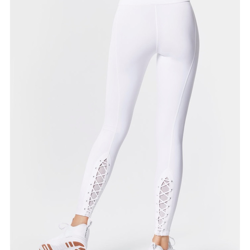 Carbon38 7/8 Lace up seam legging